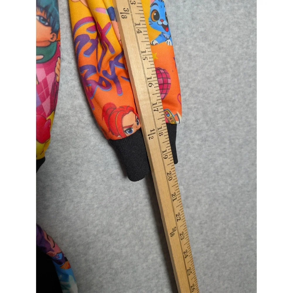 K-Pop‎ Saja Boys Anime Kids Tracksuit Set Hoodie Joggers Multicolor Size Large